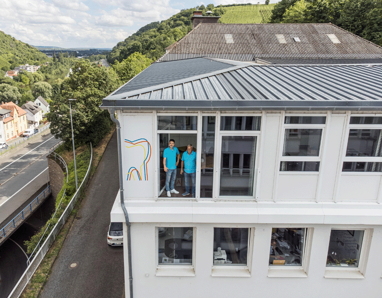 Bösing Dental von oben